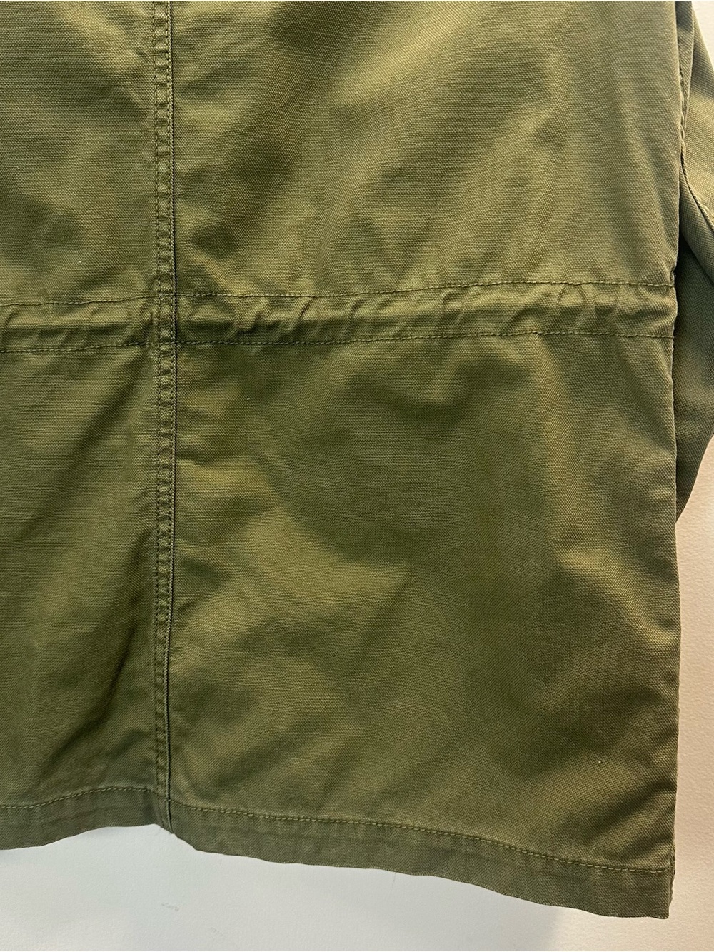 Madewell Olive Utility Field Jacket Large - Picture 10 of 13